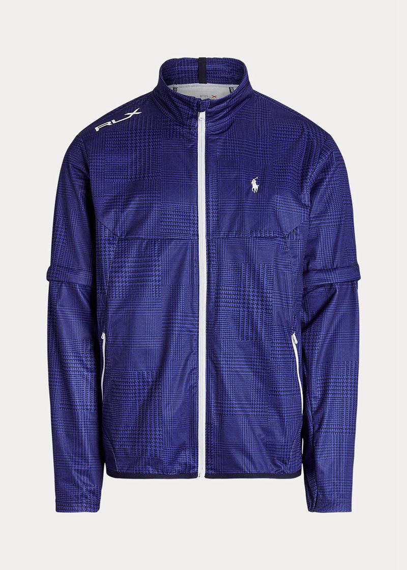 Chaqueta RLX Golf Hombre Convertible Water-Repellent Chile Azul Marino OWJDC-1489